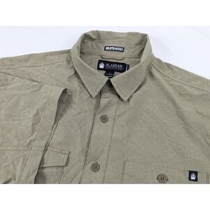 Alaskan Hardgear Shirt Mens Large Tall LT Duluth Untucked Outdoors Fish Hike‎